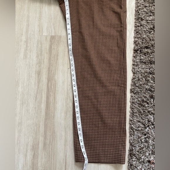BALENCIAGA Brown houndstooth Trousers 40 Italy - Picture 9 of 9